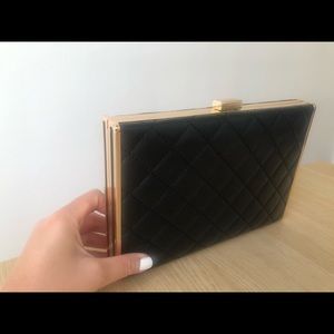 Marciano Quilted Clutch